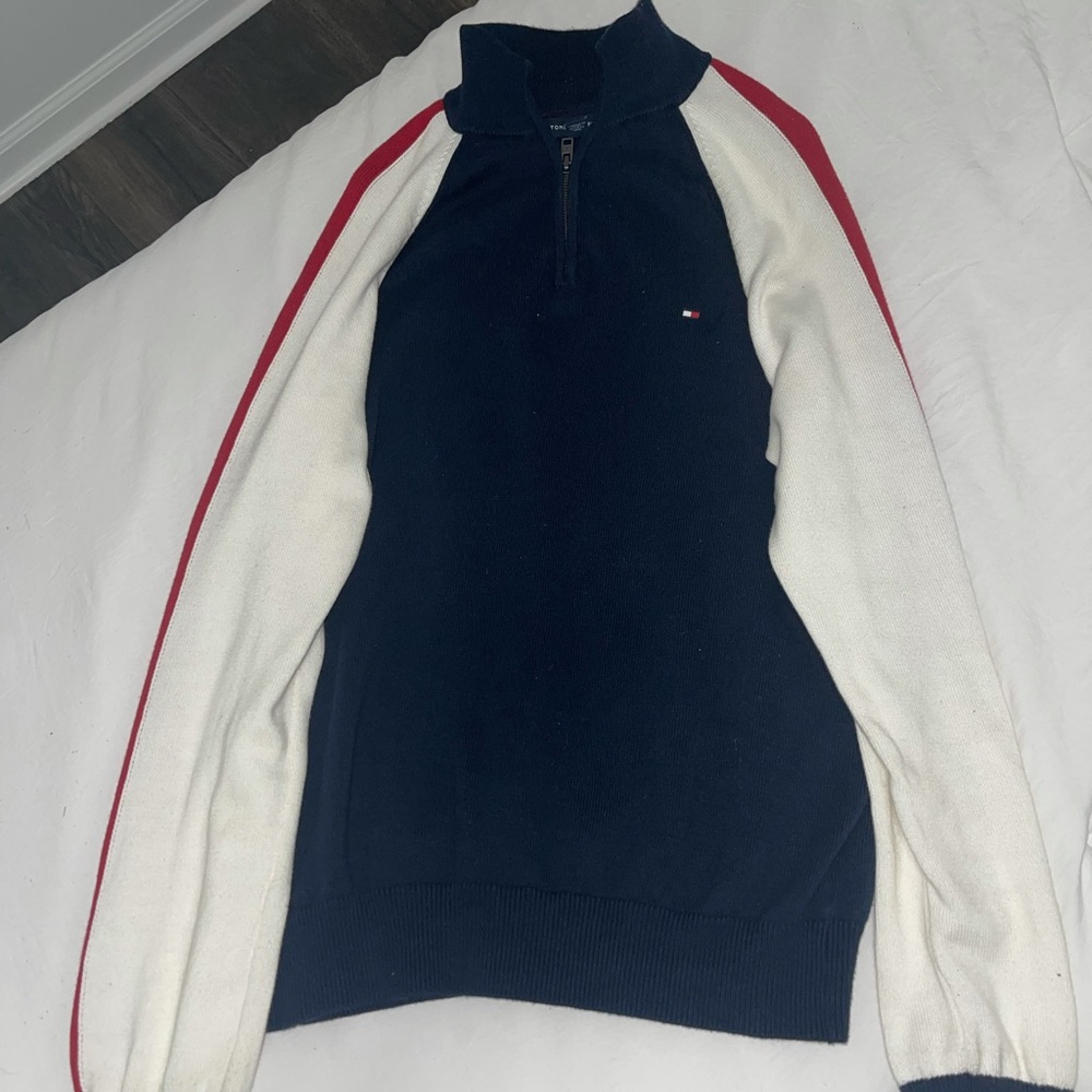 Tommy Hilfiger Half Zip Up Sweater